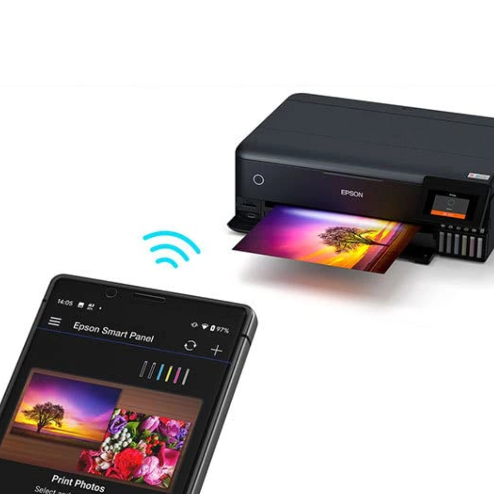 Epson Ink Tank Color Photo Printer L8180 A3 Multi Function (6 Color) view 2